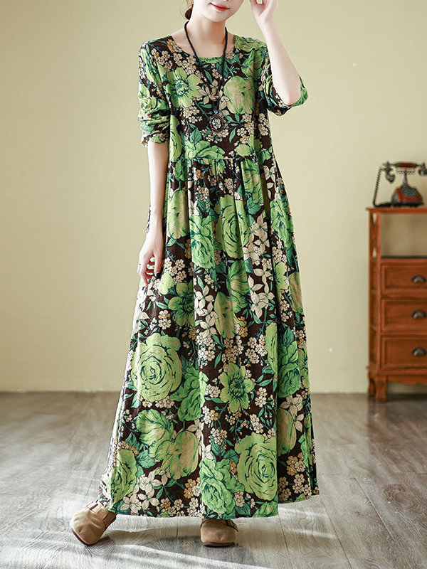 Nouvelle Robe Longue Printemps - Linen Dress Wrap avis et prix