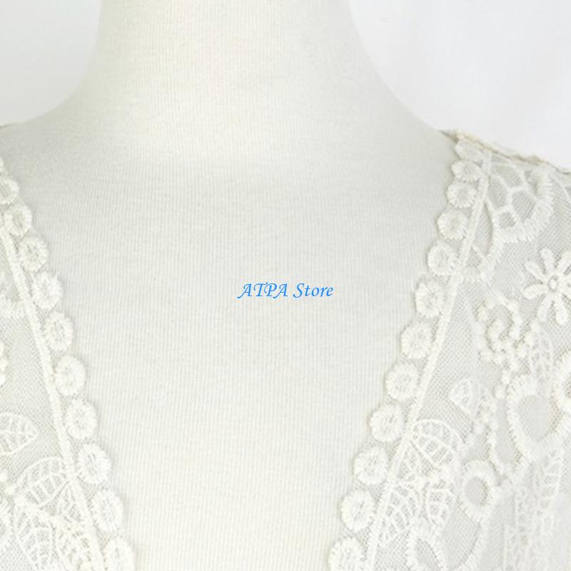 Cardigan Kimono en dentelle po - Kimono Sheer Floral avis et prix
