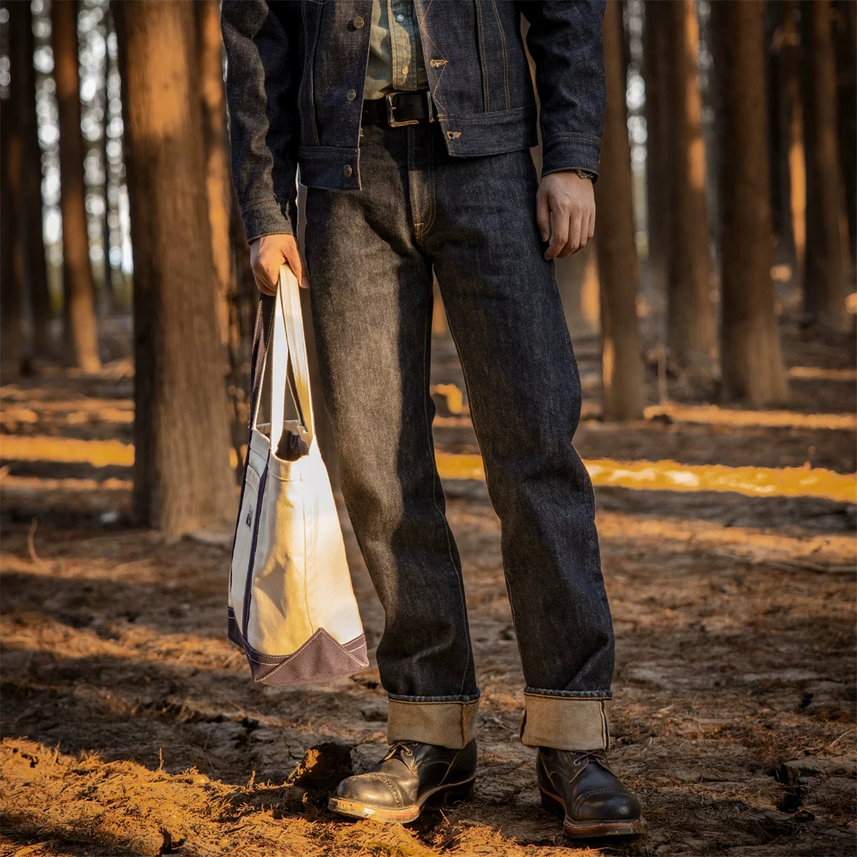 Red Tornado NOIR 21oz lisière  - Levis Jeans 501 avis et prix