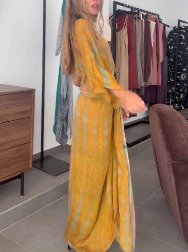 Robe d'été pour femme en lin,  - Linen Dress Wrap avis et prix