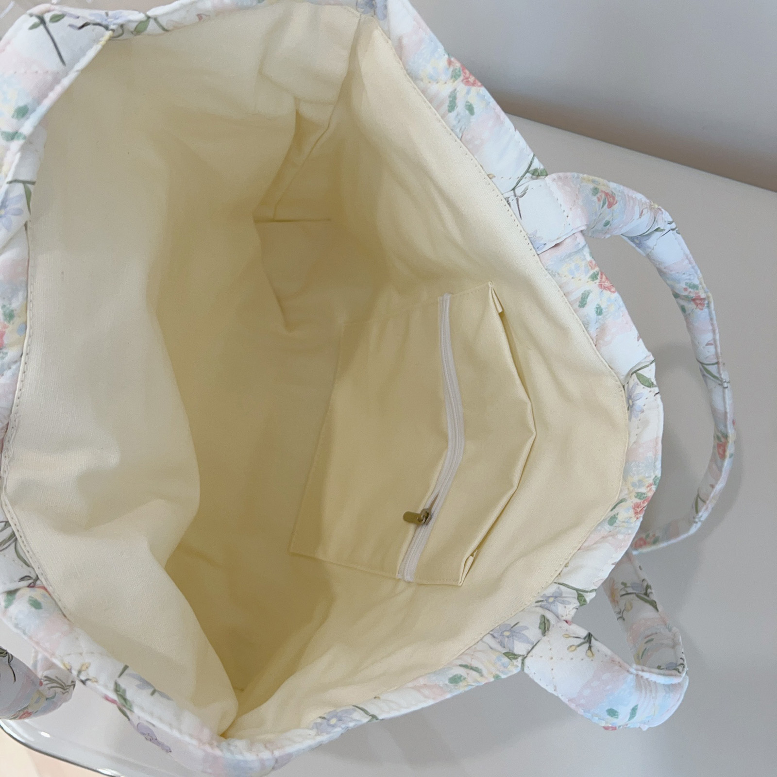Sac fourre-tout matelassé flor - Tote Bag Beach avis et prix