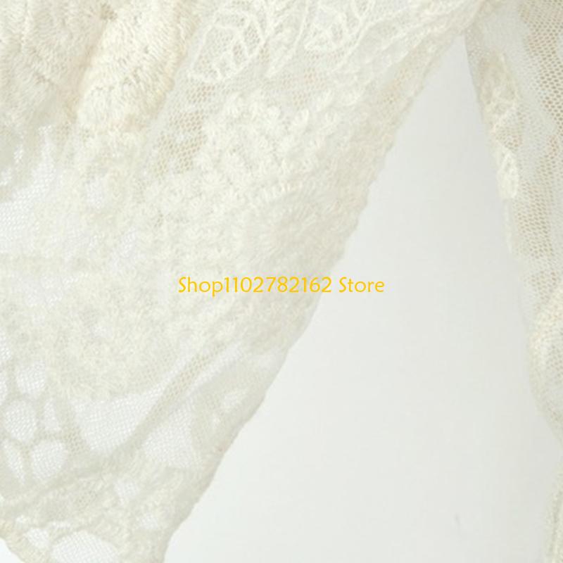 Cardigan Kimono en dentelle po - Kimono Sheer Floral avis et prix