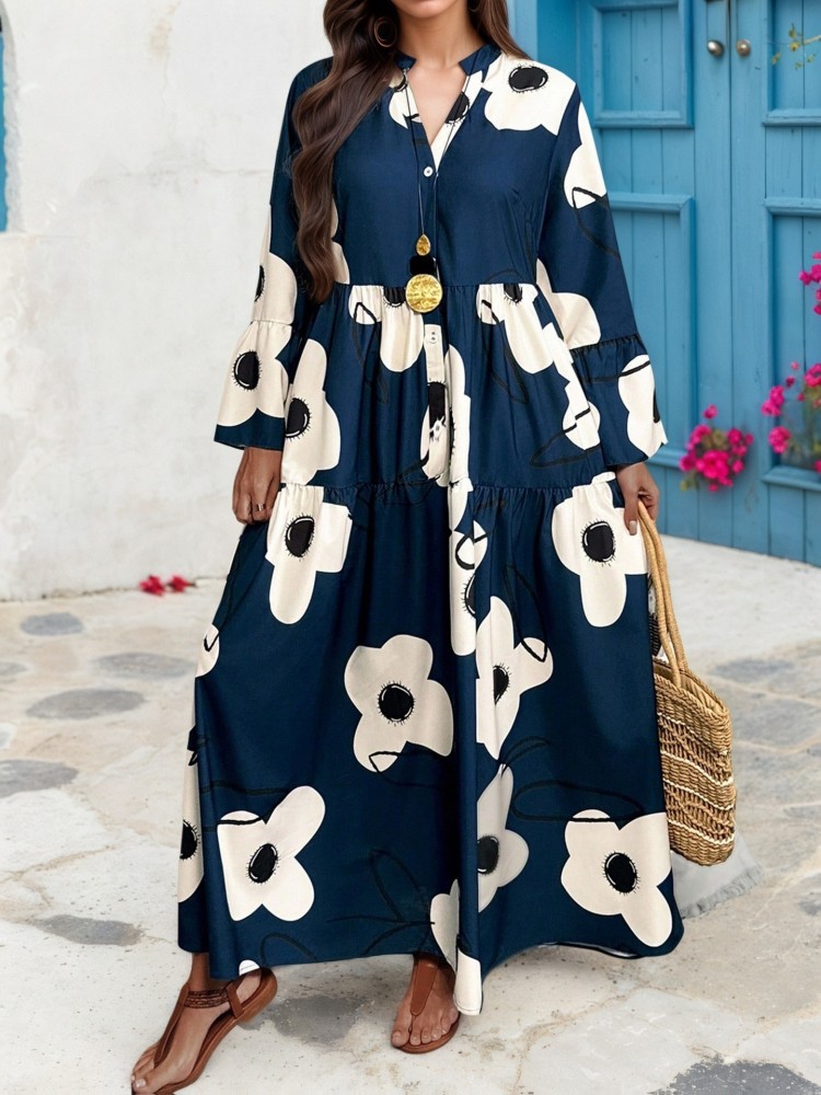 Robes pour femmes grandes tail - Midi Skirt Floral avis et prix