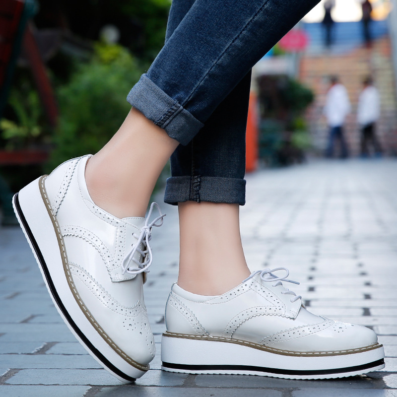 Mocassins en cuir pour femmes, - Wedge Espadrille Women avis et prix